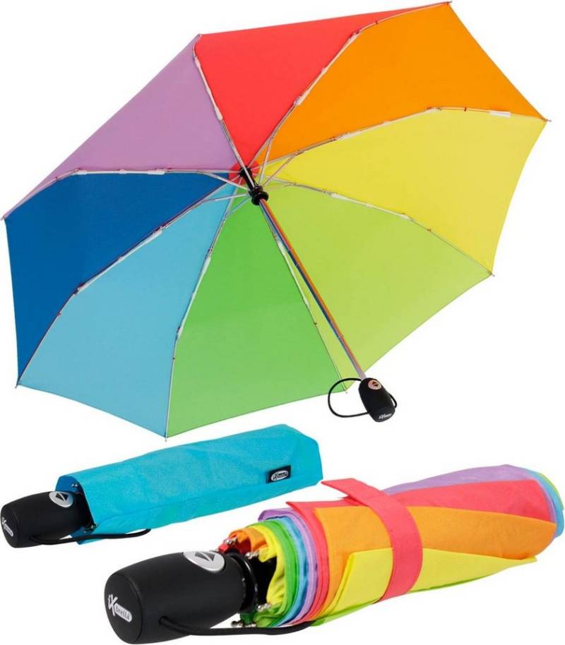 iX-brella Taschenregenschirm Mid Class - mit Auf-Zu-Automatik in vielen Farben, stabil, robust, praktisch von iX-brella