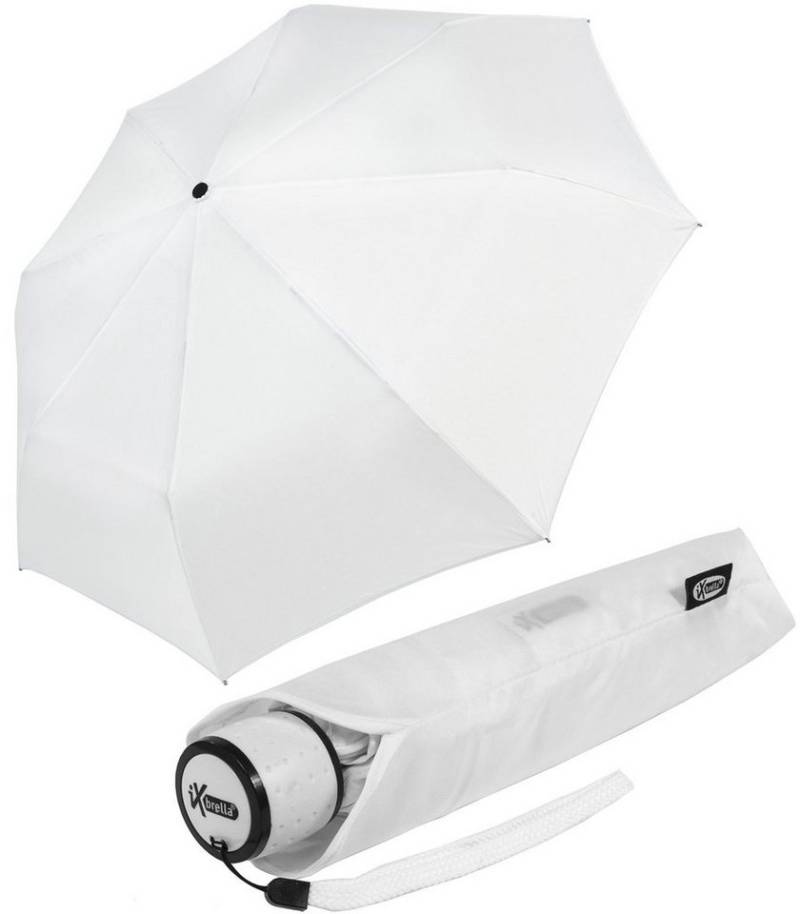 iX-brella Taschenregenschirm Mini Ultra Light - mit großem Dach - extra leicht, farbenfroh von iX-brella