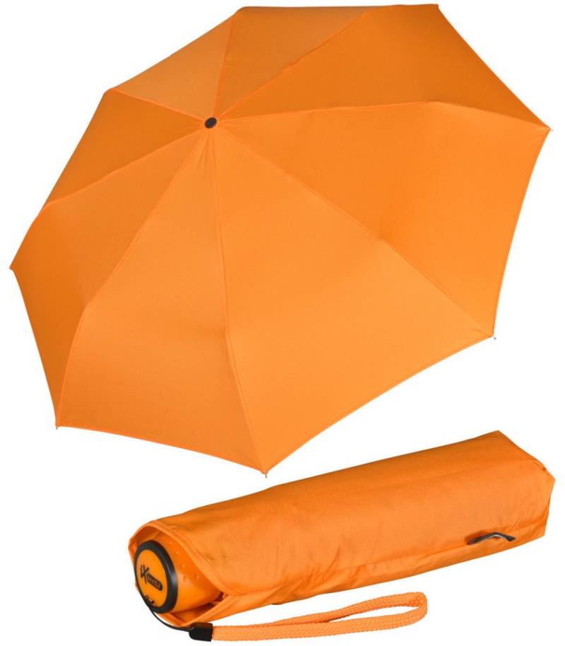 iX-brella Taschenregenschirm Mini Ultra Light - sehr leicht, mit großem Dach, manueller Öffnungsmechanismus, kräftige Farben von iX-brella