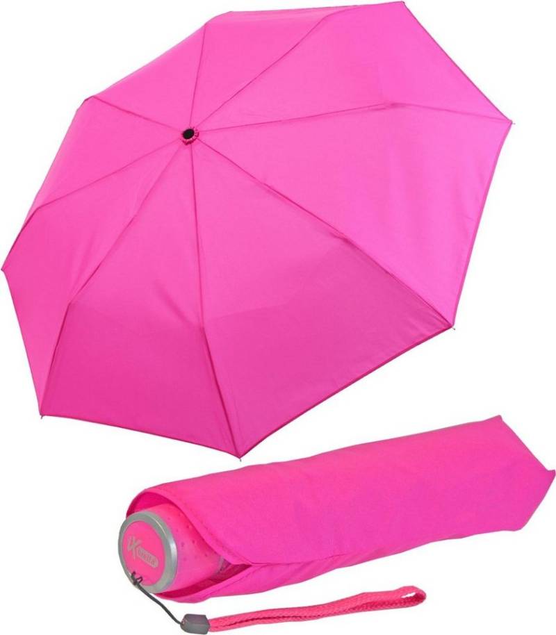 iX-brella Taschenregenschirm Mini Ultra Light - sehr leicht, mit großem Dach, manueller Öffnungsmechanismus, kräftige Farben von iX-brella