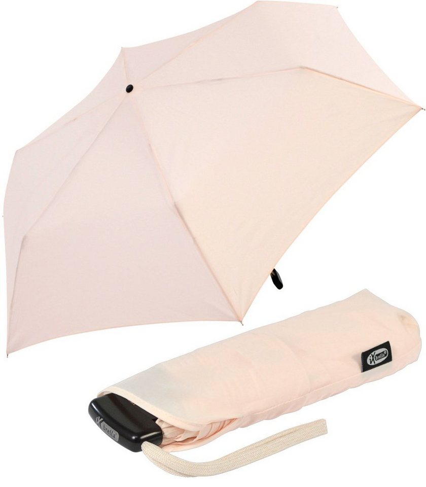 iX-brella Taschenregenschirm Steel Flat - nur 2,5 cm dick und sehr klein, sehr flach, manueller Öffnungsmechanismus von iX-brella