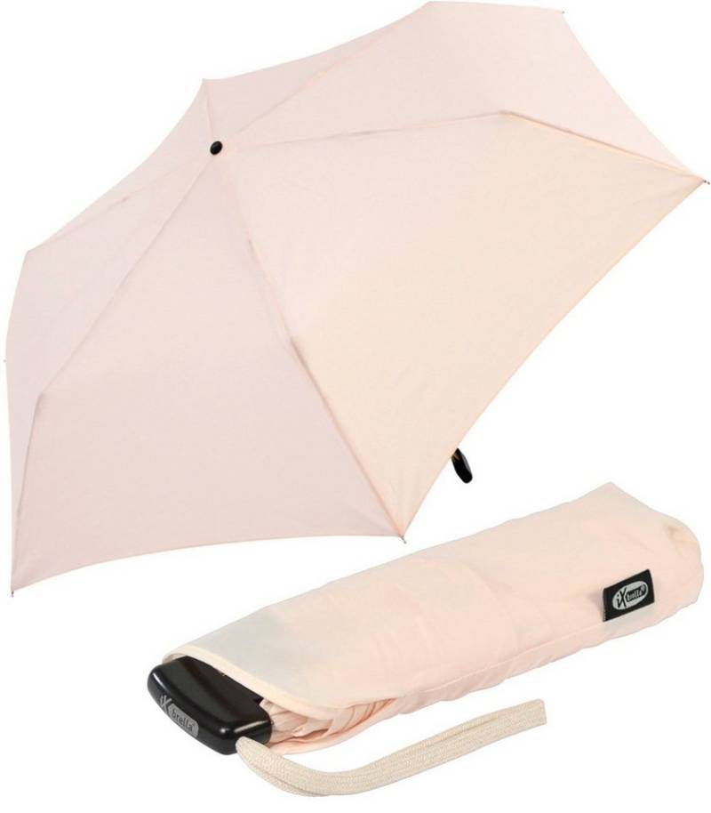 iX-brella Taschenregenschirm Steel Flat - nur 2,5 cm dick und sehr klein, sehr flach, manueller Öffnungsmechanismus von iX-brella