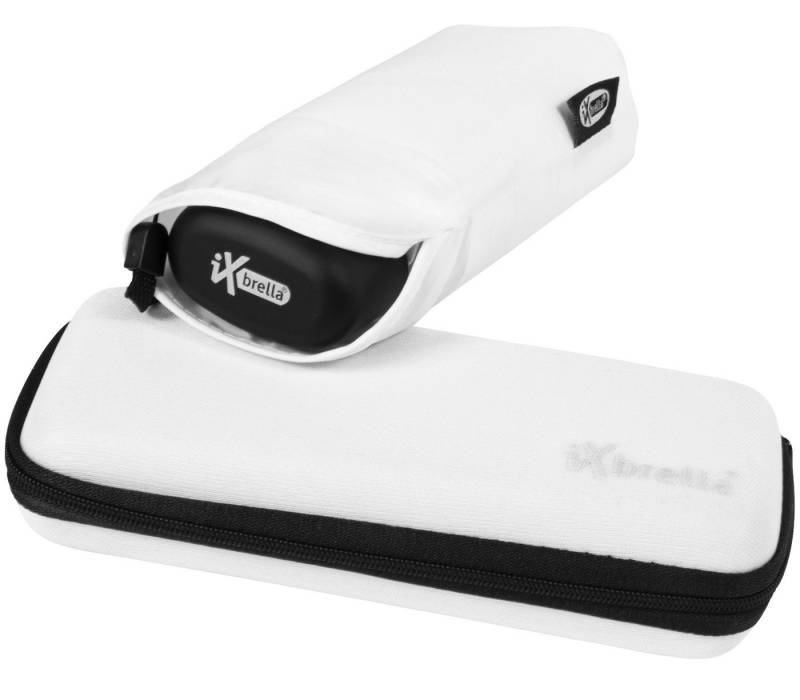 iX-brella Taschenregenschirm iX-brella Super-Mini-Taschenschirm - winziger Regenschirm im Etui, klein von iX-brella