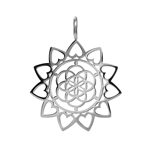 iXXXi Anhänger MANDALA silber Ø 2,5 cm von iXXXi Jewelry