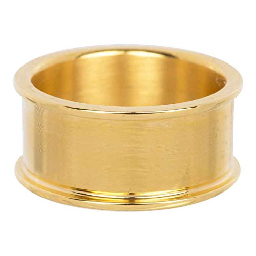 iXXXi BASISRING gold - 10 mm Größe 17 von iXXXi Jewelry