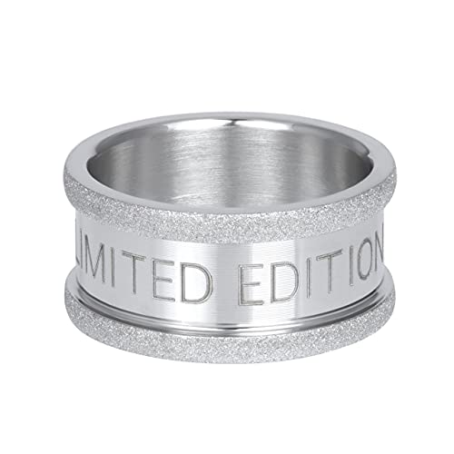 iXXXi BASISRING silber SANDGESTRAHLT Limited - 10 mm Größe Ringgröße 17,5 von iXXXi Jewelry