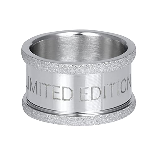iXXXi BASISRING silber SANDGESTRAHLT Limited - 12 mm Größe Ringgröße 20,5 von iXXXi Jewelry