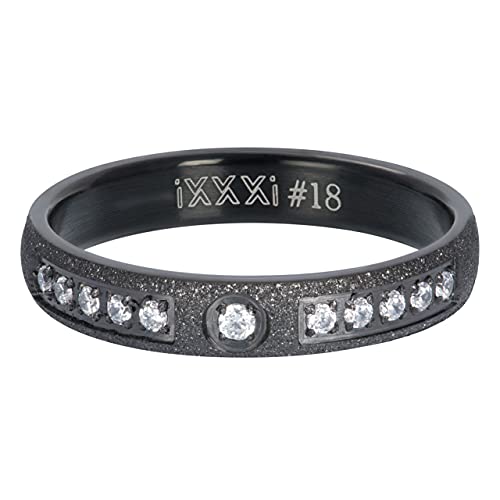iXXXi Füllring BLAZE schwarz - 4 mm Größe 20 von iXXXi Jewelry