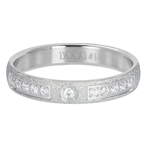 iXXXi Füllring BLAZE silber - 4 mm Größe 17 von iXXXi Jewelry