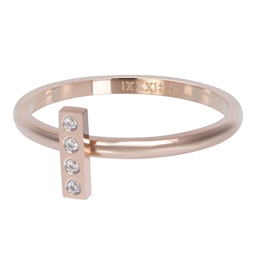 iXXXi Füllring DESIGN RECTANGLE rosé - 2 mm Größe 18 von iXXXi Jewelry