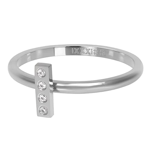 iXXXi Füllring DESIGN RECTANGLE silber - 2 mm Größe 19 von iXXXi Jewelry