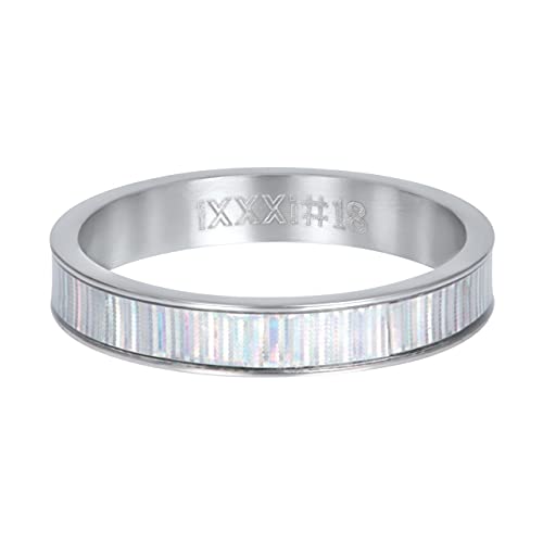 iXXXi Füllring FROZEN silber - 4 mm Größe 20 von iXXXi Jewelry