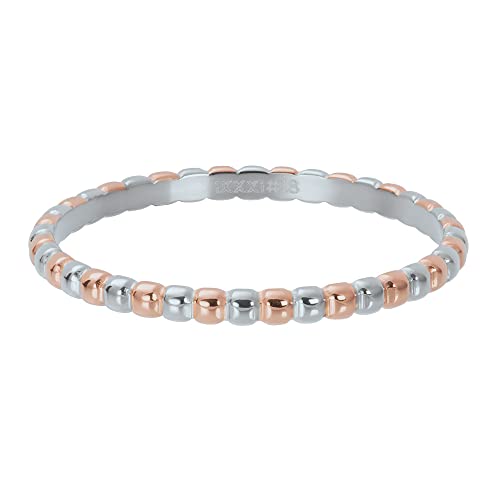iXXXi Füllring KUGELRINGS BICOLOR rosé silber - 2 mm Größe 18 von iXXXi Jewelry