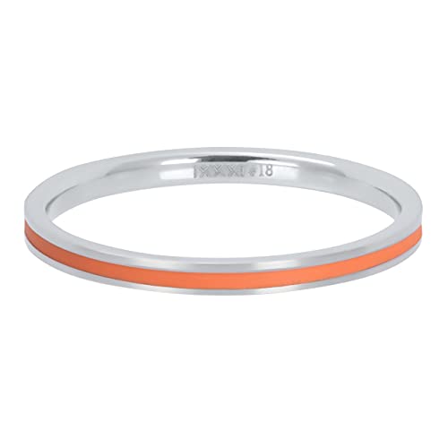 iXXXi Füllring LINE CORAL silber - 2 mm Größe 17 von iXXXi Jewelry