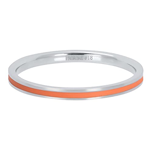 iXXXi Füllring LINE CORAL silber - 2 mm Größe 21 von iXXXi Jewelry