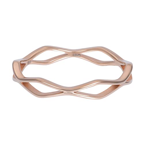 iXXXi Füllring MODERN rosé - 4 mm Größe 18 von iXXXi Jewelry