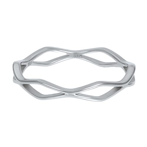 iXXXi Füllring MODERN silber - 4 mm Größe 17 von iXXXi Jewelry