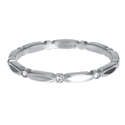 iXXXi Füllring POETRY silber - 2 mm Größe 17 von iXXXi Jewelry