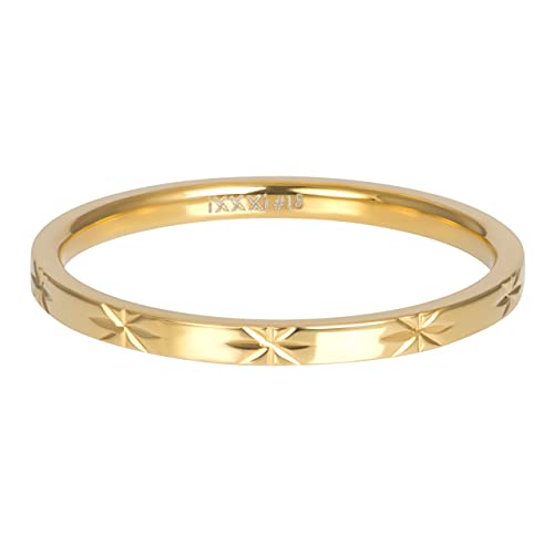 iXXXi Füllring STERRE gold - 2 mm Größe 18 von iXXXi Jewelry