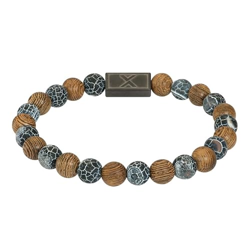 iXXXi Men Perlenarmband Lennon Gun Color | L von iXXXi