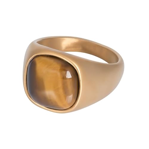 iXXXi Men Herrenring Cadillac mattes Gold | 22mm von iXXXi