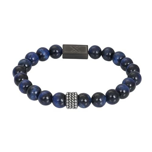 iXXXi Men Perlenarmband David mattes Silber | L von iXXXi