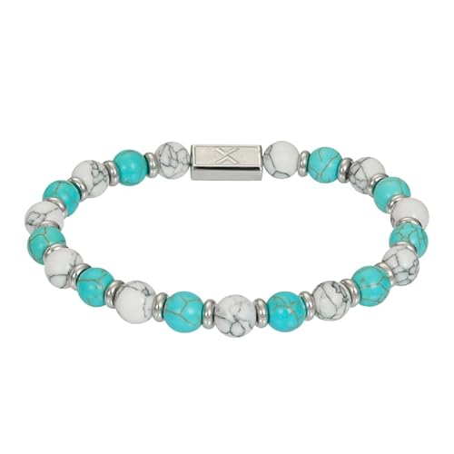 iXXXi Men Perlenarmband Loyd Silber | L von iXXXi