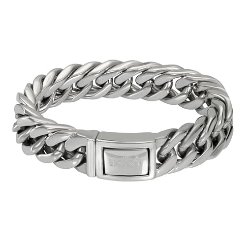 iXXXi Men Edelstahlarmband Spain Silber | 20cm von iXXXi