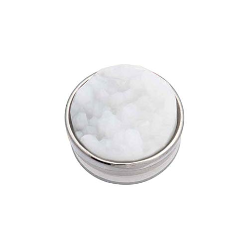 iXXXi Aufsatz TOP PART DRUSY white Ø 6 mm silber von iXXXi