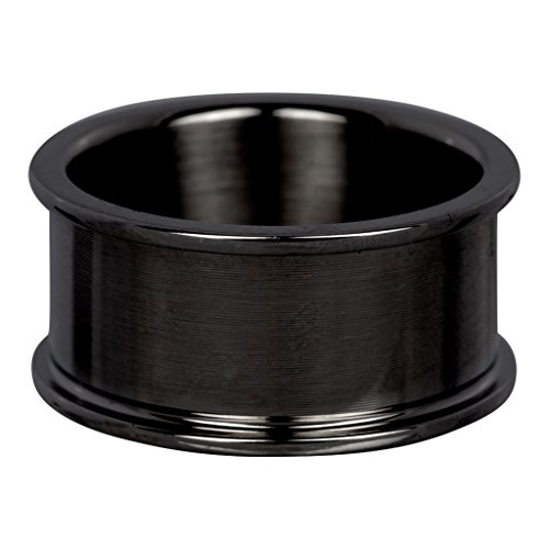 iXXXi BASISRING schwarz - 10 mm Größe Ringgröße 18,5 von iXXXi