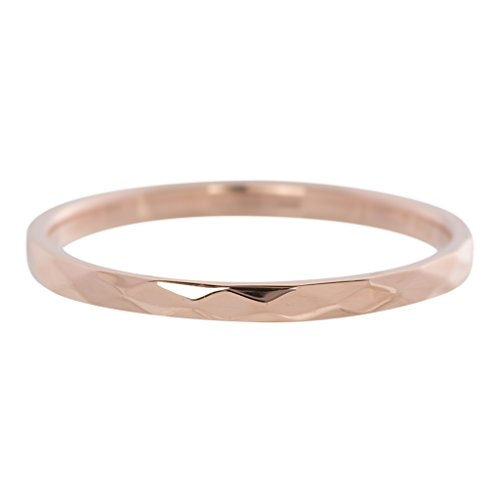 iXXXi Füllring HAMMERSCHLAGRING rosé - 2 mm Größe Ringgröße 17 von iXXXi