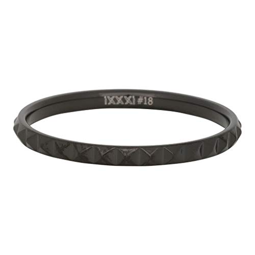 iXXXi Füllring PYRAMIDENRING schwarz - 2 mm Größe 19 von iXXXi