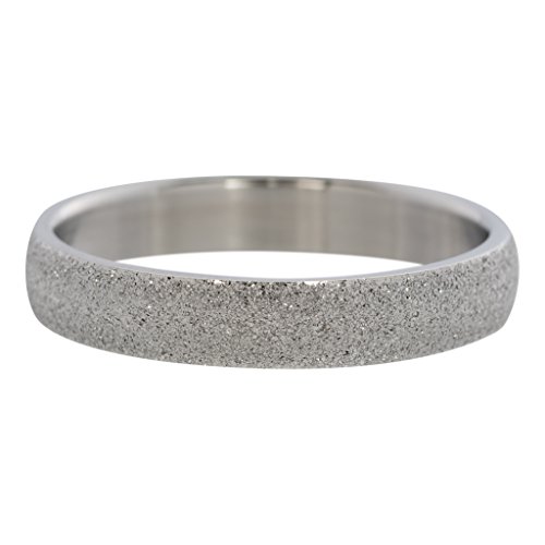 iXXXi Füllring SANDGESTRAHLT silber - 4 mm Größe Ringgröße 18 von iXXXi