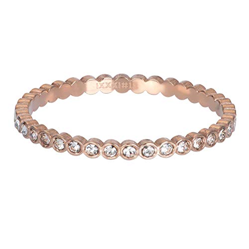 iXXXi Füllring SMALL CIRCLE STONE rosé - 2 mm Größe 20 von iXXXi