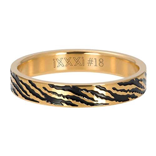 iXXXi Füllring ZEBRA gold - 4 mm Größe 21 von iXXXi