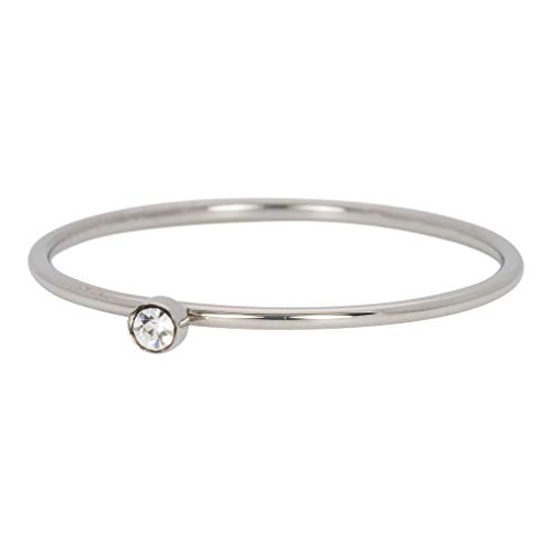 iXXXi Füllring ZIRKONIA 1 KRISTALL silber - 1 mm Größe 18 von iXXXi