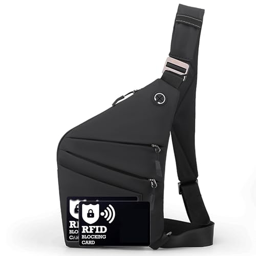 Ibalulu Gipfelfreund Anti Diebstahl Tasche, Anti Diebstahl Umhängetasche mit Mehrfachtasche Schultertasche Wasserresistente Brusttasche, Sicherheitstasche Reise, Diebstahlsicher für Damen & Herren Ibalulu Gipfelfreund Anti Diebstahl Tasche, Anti Diebstahl Umhängetasche mit Mehrfachtasche Schultertasche Wasserresistente Brusttasche, Sicherheitstasche Reise, Diebstahlsicher für Damen & Herren von ibalulu