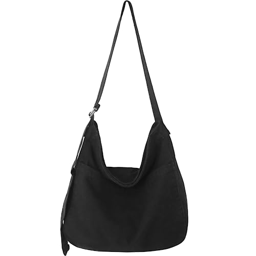 ibalulu Umhängetasche Damen Crossbody Tote Bag, Schultertasche Handtasche mit Innentasche, Groß Messenger Bas für Büro Schule Einkauf Reise von ibalulu