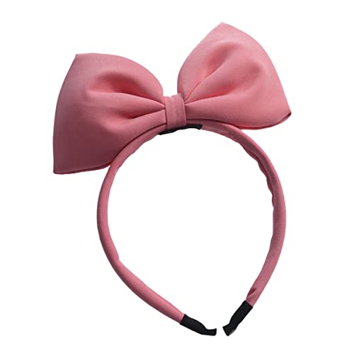 ibasenice 1stk Kinder Haarreifen Verzierte Stirnbänder Für Damen Bowknot-haarbänder Stirnband Großer Bogen Bowknot-haarband Haargummis Für Damenhaar Rosa Haargummi Schleife Kleine Krawatte von ibasenice