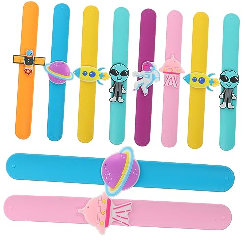 ibasenice 10 Stück Teiliges Slap Armband Weltraum Thema Party Mitgebsel für Kreative Designs Leicht und Tragbar für Kindergeburtstage und Feiern ibasenice 10 Stück Teiliges Slap Armband Weltraum Thema Party Mitgebsel für Kreative Designs Leicht und Tragbar für Kindergeburtstage und Feiern von ibasenice