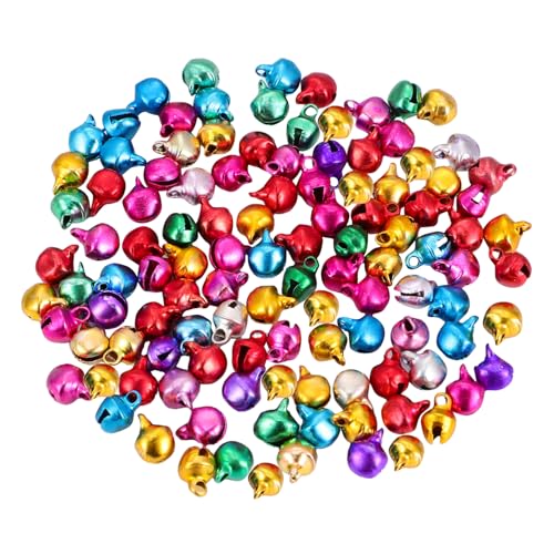 ibasenice 100 Stück Teiliges Weihnachtsglöckchen Bunte Metallkugeln für Weihnachtsbaum DIY Basteln Weihnachtsdekoration Haustierfreundlich Bruchsicher Farbenfrohe Christbaumkugeln ibasenice 100 Stück Teiliges Weihnachtsglöckchen Bunte Metallkugeln für Weihnachtsbaum DIY Basteln Weihnachtsdekoration Haustierfreundlich Bruchsicher Farbenfrohe Christbaumkugeln von ibasenice