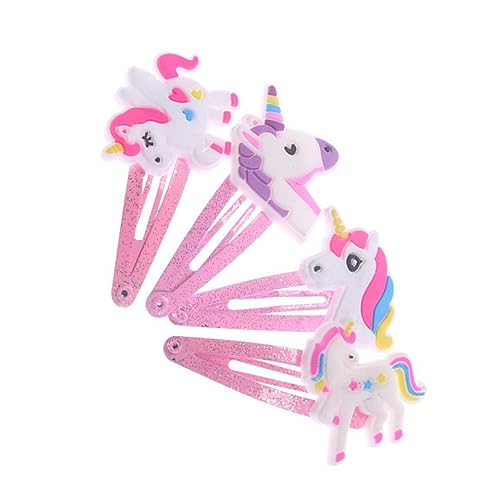 ibasenice 12St Haarnadel für Kind Haarschmuck für Mädchen Haarschmuck für Kinder Haarklammer Haarspangen Tiara einhorn kopfschmuck Haarnadeln für Kinder niedlich Kopfbedeckung Seitenclip von ibasenice