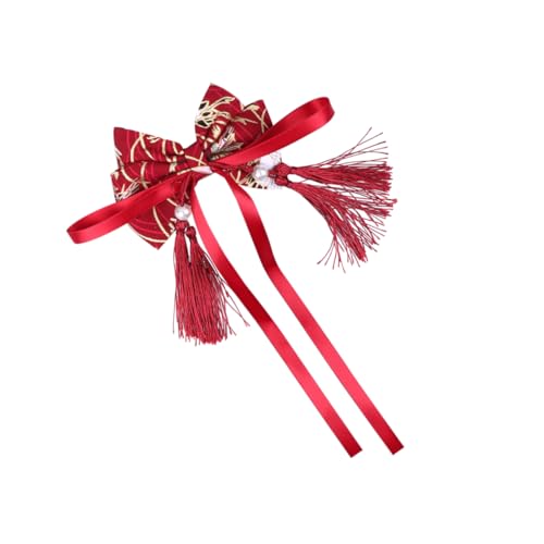 ibasenice 1stück Chinesischer Haarschmuck Mit Quasten Und Schleifen-design Für Mädchen Für Chinesische Neujahr Und Festliche Anlässe Einfach Zu Tragen Und Praktisch von ibasenice
