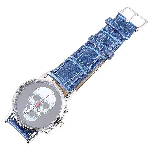 ibasenice 1stück Skelettuhr Für Quarzuhr Mit Schädel-Design Für Halloween-feiern Verstellbares Armband Als Für Und Familie von ibasenice