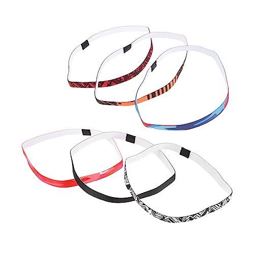 ibasenice 2 Sätze Teiliges Sport Haarband Für Männer Und Frauen Schweißabsorbierendes Stirnband Für Yoga Und Fitness Trendigen Farben Wie Camouflage 6 Stück * 2 von ibasenice