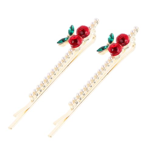 ibasenice 2stücke Haarspangen Mit -strasssteinen Dekorative Haarnadeln Für Damen Seitlich-haarspangen Sichere Haaraccessoires Für Alltag Und Anlässe von ibasenice