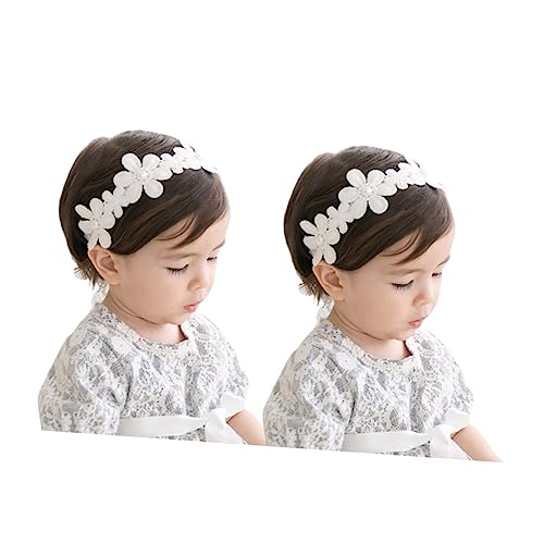 ibasenice 2st Haarband Blumenstirnbänder Für Babys Kleine Koreanische Version Stirnband von ibasenice