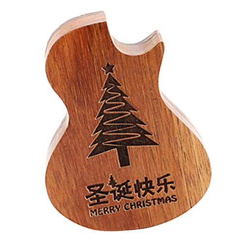 ibasenice 2 Stück Gitarrenplektrum- Aufbewahrungsbox Für Gitarrenplektren Akustikgitarren-Plektrum-Box Ukulelen-Plektrum-etui Plektrum-Organizer Aufbewahrungsbox Aus Holz von ibasenice