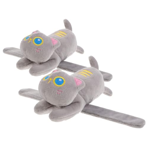 ibasenice 2 Stück Tier Armbänder Katzen Slap Bands für Tier Handgelenk Leicht und Bequem Party Dekoration oder von ibasenice