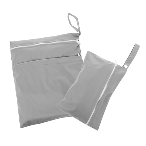 ibasenice 2stücke wasserdichte Wiederverwendbare Wickeltaschen Für Stoffwindeln Reise-Organizer Für Sportkleidung Und Badesachen Waschbare Aufbewahrungstaschen von ibasenice